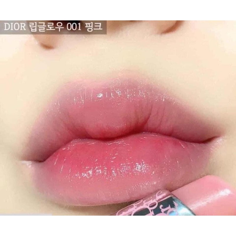 Son Dưỡng Dior Addict Lip Glow Màu 001 Pink mới 2021