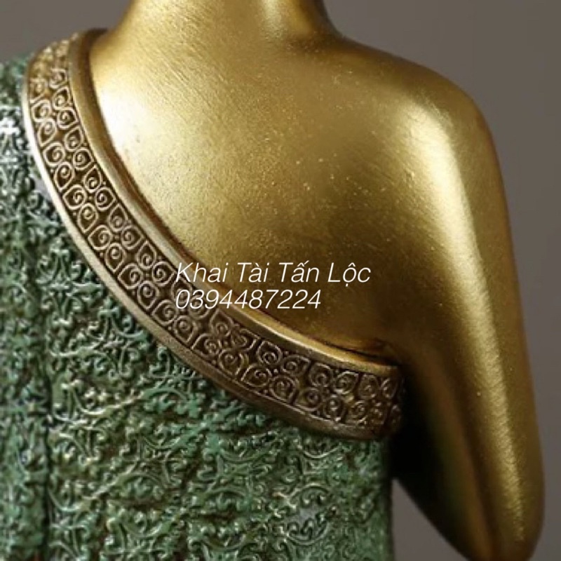 Tượng Phật Bổn Sư Thích Ca chắp tay đứng cao 20cm