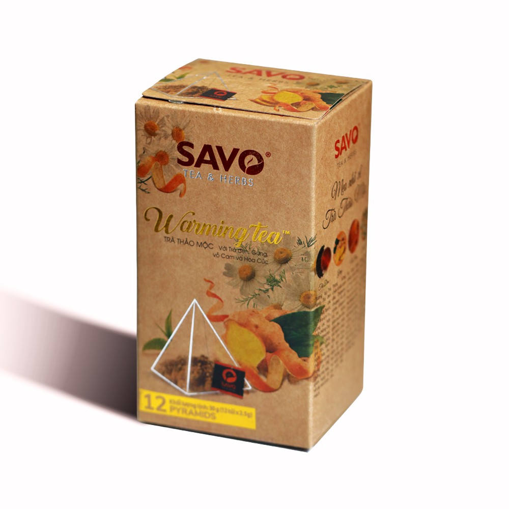 Trà Thảo Mộc SAVO WARMING Warming Herbal Tea - Hộp 12 Gói X 2.5g thumbnail
