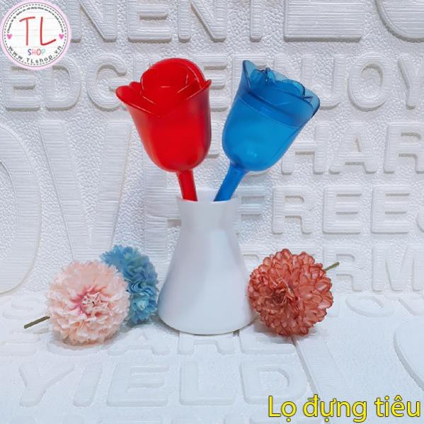 BỘ DỤNG CỤ ĐỰNG TIÊU HÌNH HOA HỒNG