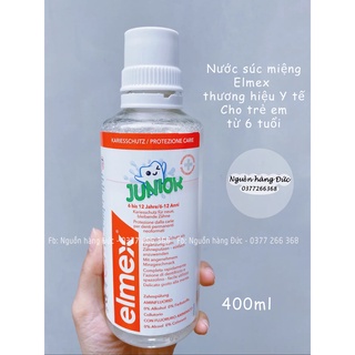 Nước súc miệng Elmex Đức cho trẻ em - Nguồn hàng Đức