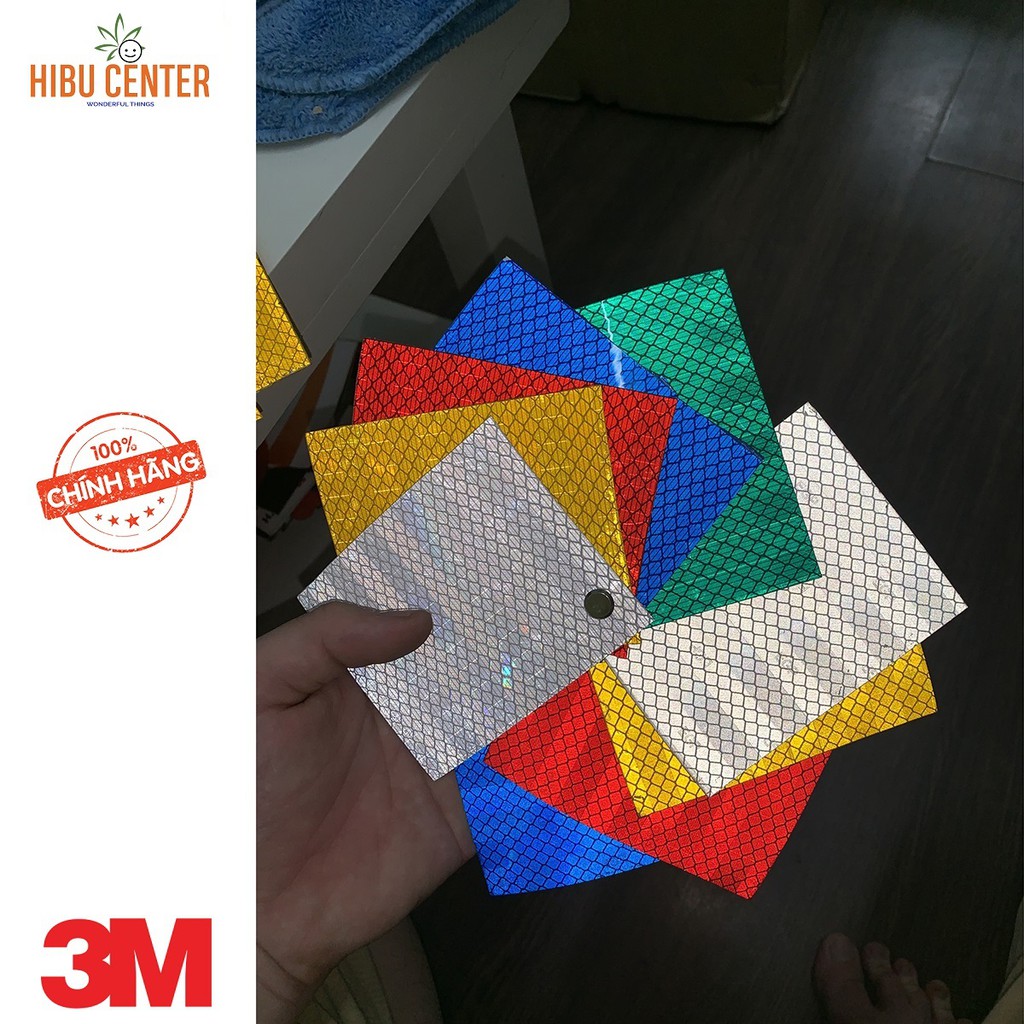 Màng Phản quang 3M Seri 3400 - 1.22m x 1m tương đương hơn 1m2 – Tùy chọn màu An Toàn Ban Đêm, Dán xe, Decal Cao Cấp