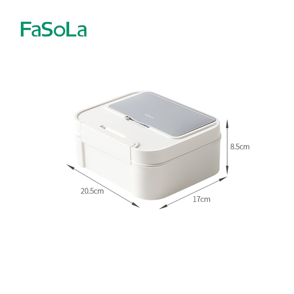 Hộp thuốc y tế gia đình [FASOLA] (màu trắng) FSLYF-101