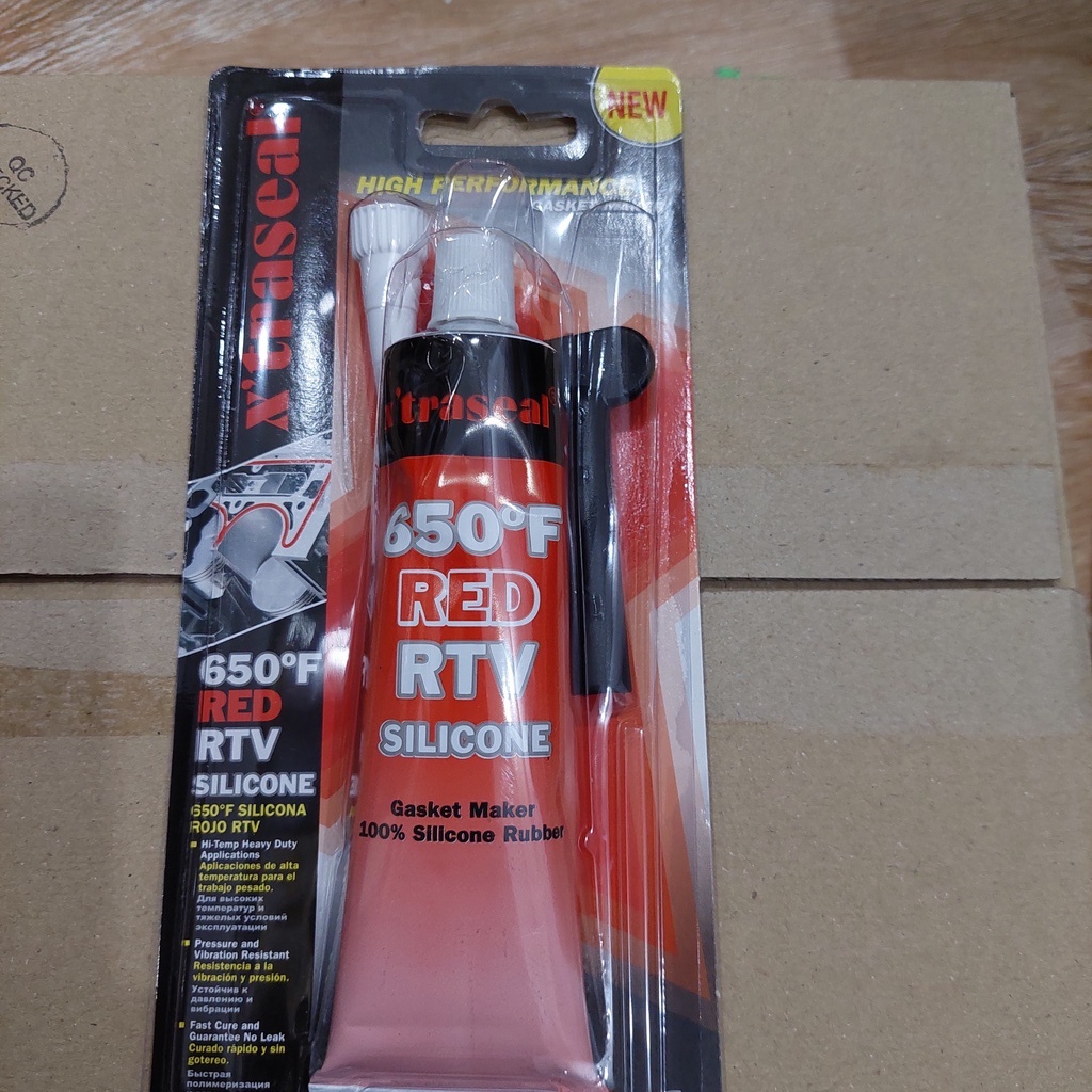 KEO THẾ RON, CHỊU NHIỆT ĐỘ CAO 85gr loại lơn , keo tạo ron cho máy móc và xe máy ô tô  - xuất sứ Malaysia