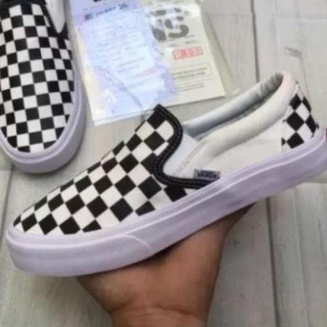 (bachhoa)Giày Vans Caro [HOT TREND] Giầy Thể Thao Vans caro, giày Sneaker Nam Nữ cực chất