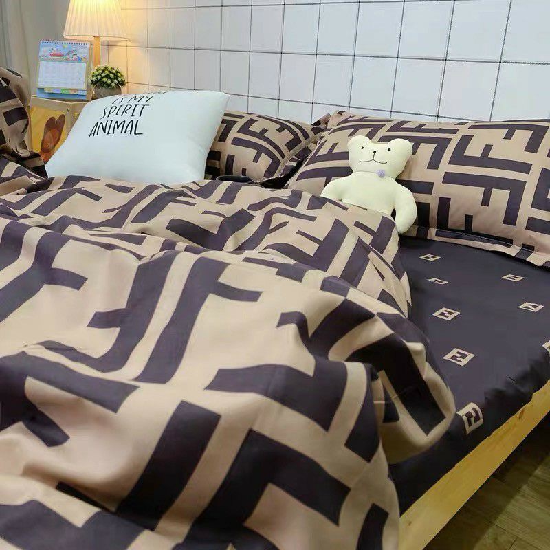 Bộ chăn ga gối cotton poly Thương Hiệu