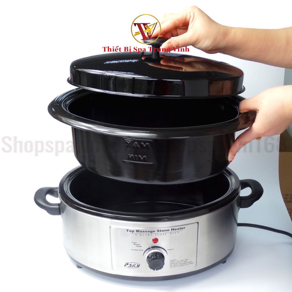 Nồi Hấp Đá Nóng Massage Chuyên Dụng Spa - TMV