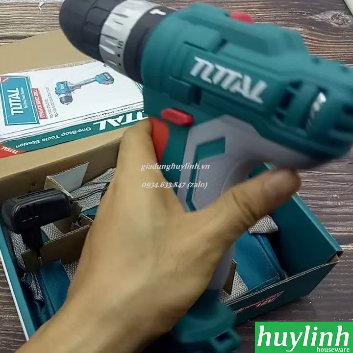 Máy khoan búa dùng pin Total TIDLI1222 - 2 pin 12V - 3 chức năng