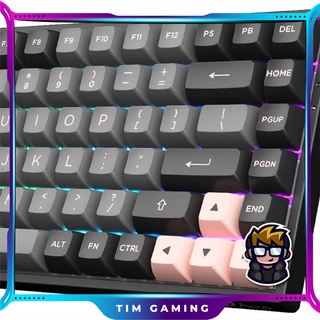 Bàn phím cơ AKKO 3084B Plus Black Pink (Bluetooth 5.0 / Wireless 2.4Ghz / Hotswap / Foam tiêu âm / AKKO CS Jelly sw)