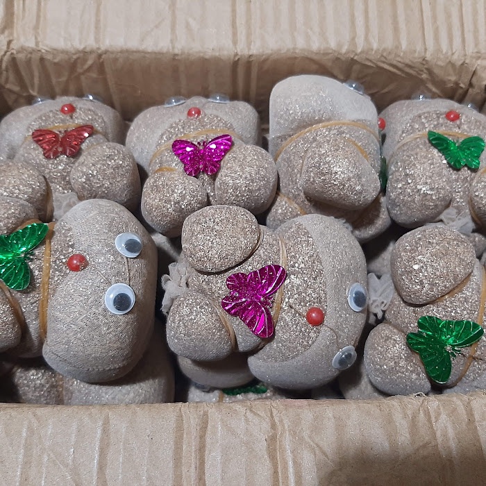 Búp Bê Đầu Hoa Cỏ Dễ Thương Trang Trí Phòng Bàn Làm Việc