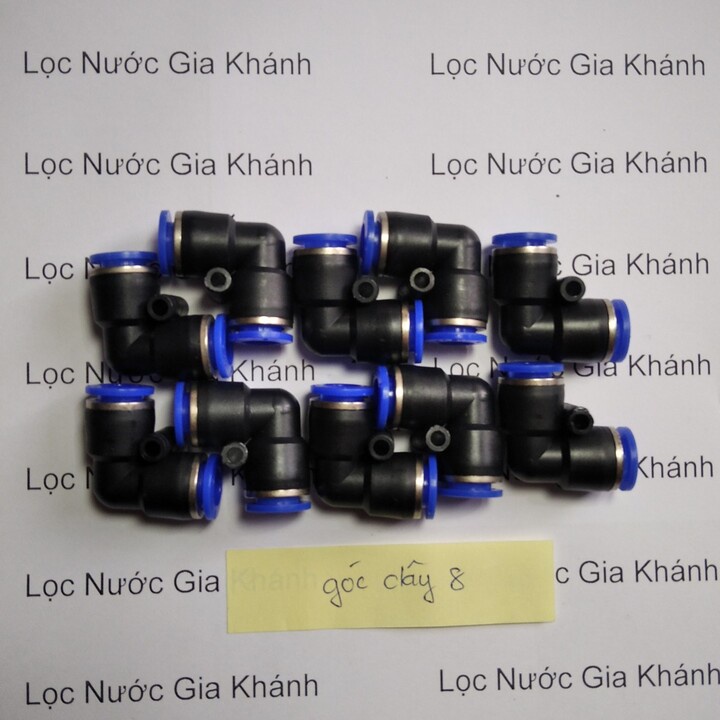10 Khớp nối nhanh,chữ T, Y, góc,nối thẳng Nhựa PE cao cấp-Size 8mm phun sương