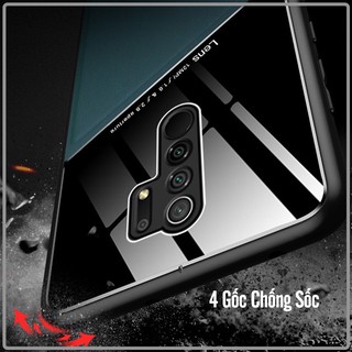 Ốp lưng cho Xiaomi Redmi 9 gương da GENEROUS che camera