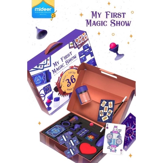Bộ ảo thuật Mideer My first magic show