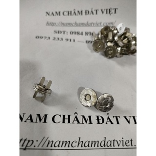 Khuy sổ da nam châm, túi da, ví da, nút sổ khuy, nam châm khuy sổ làm túi ví da, cặp sách