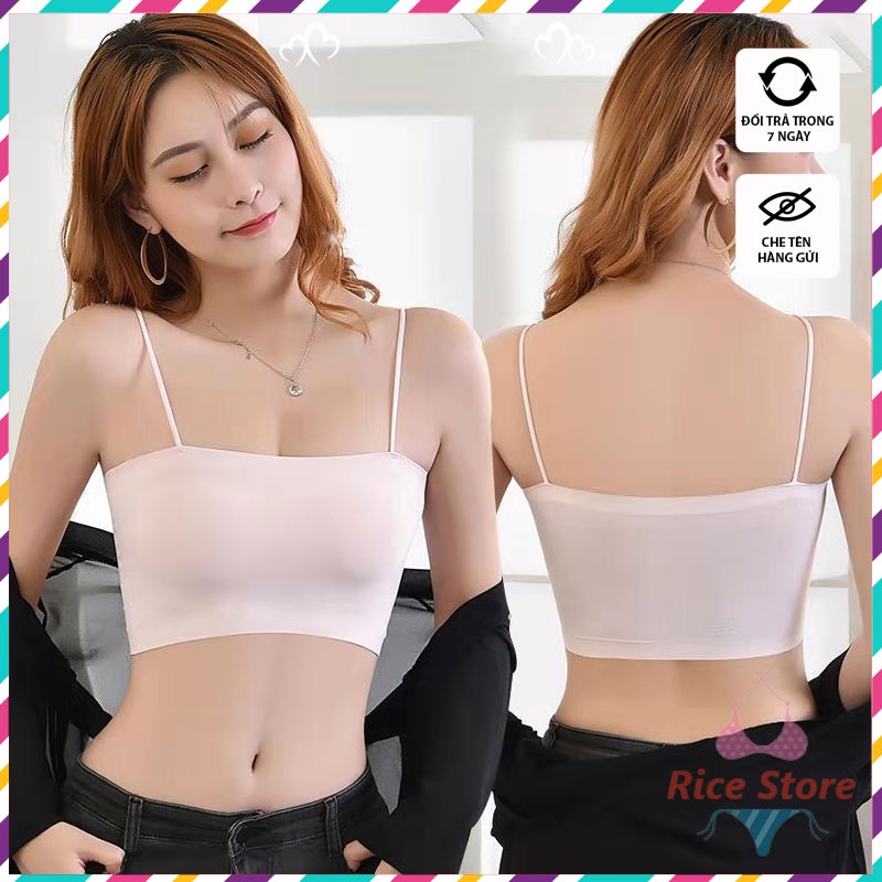 Áo Bra Đúc Su Trơn Quây 2 Dây không gọng nâng ngực KIMCHIBIKINI crotop cao cấp miềm mại gợi cảm bigsize AL017 | BigBuy360 - bigbuy360.vn