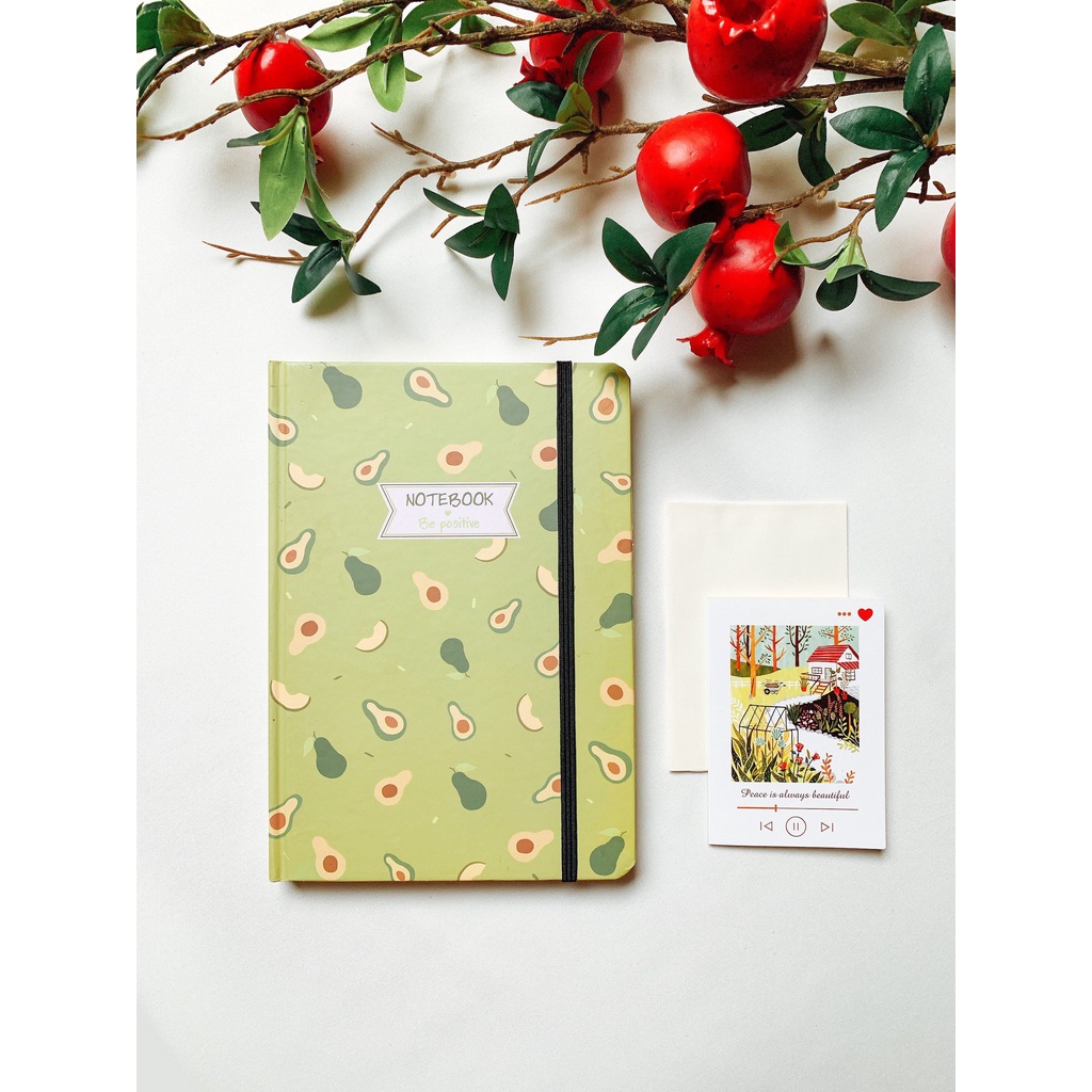 GEMMA NOTEBOOK - Sổ tay bìa cứng A5 - FRU Bơ