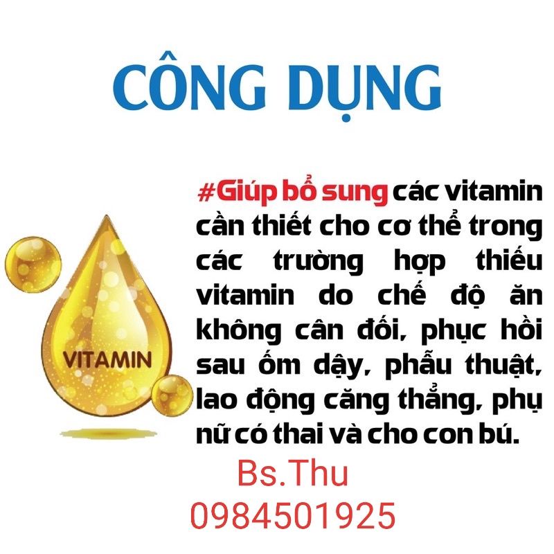 UPLUZZ MULTI tube 20 viên C sủi hương cam bổ sung Vitamin và khoáng chất siêu ngon