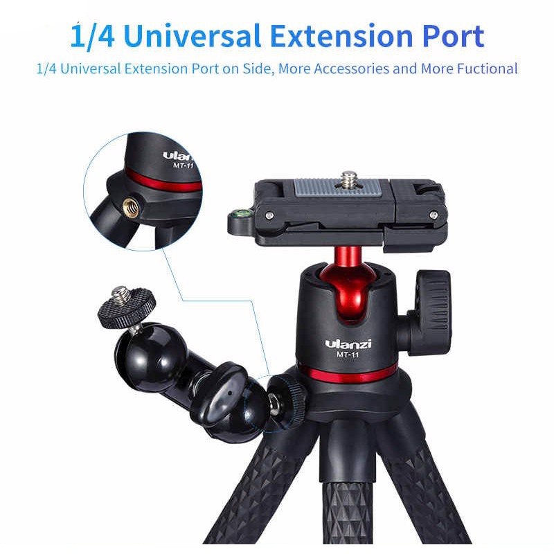 Chân Đế Tripod Bạch Tuộc Cho Điện Thoại, Máy Ảnh Ulanzi MT-11 - Hàng Chính Hãng