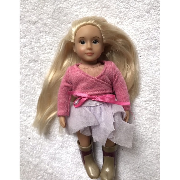 Thanh lý búp bê mini chính hãng cao 18cm