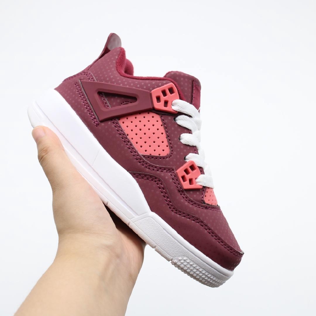 giày thể thao bóng rổ air jordan 4th thời trang cao cấp cho nam/nữ