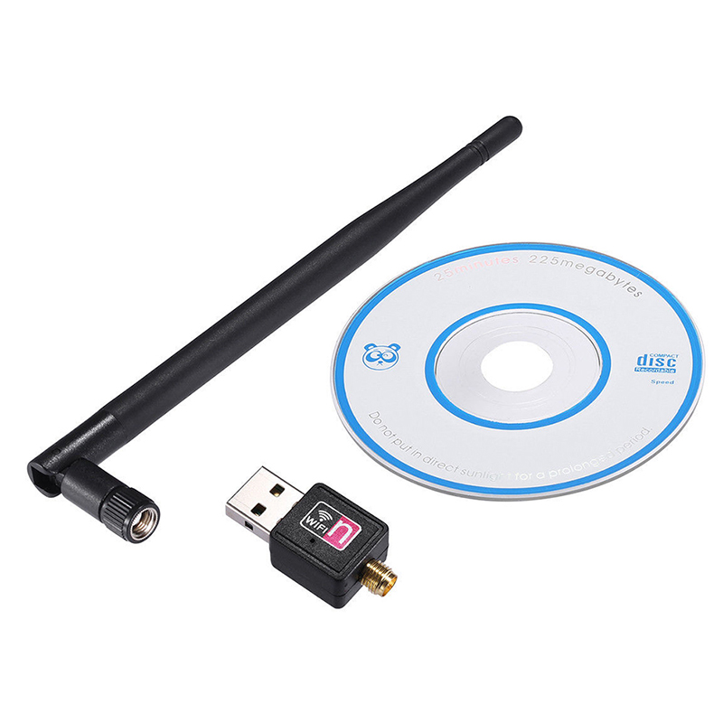 Usb Wifi 900mbps 802.11b / G / N Kèm Ăng Ten