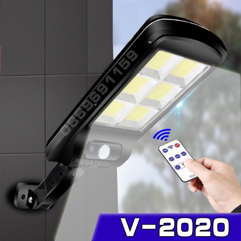 ĐÈN NĂNG LƯỢNG MẶT TRỜI CẢM BIẾN SOLAR LIGHT 97W CÓ REMOTE SIÊU SÁNG