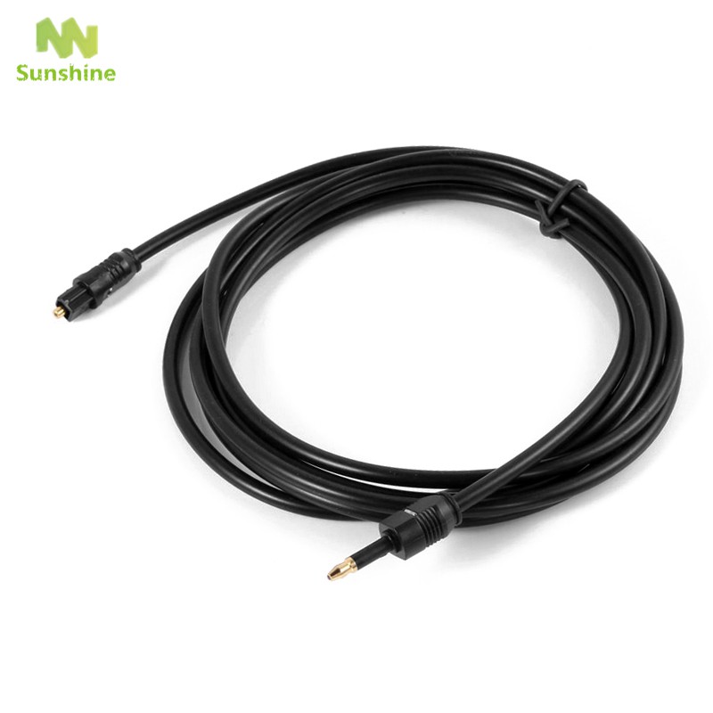 Cáp sợi quang 3.5mm SPDIF chuyển đổi thành âm thanh quang học dành cho Macbook