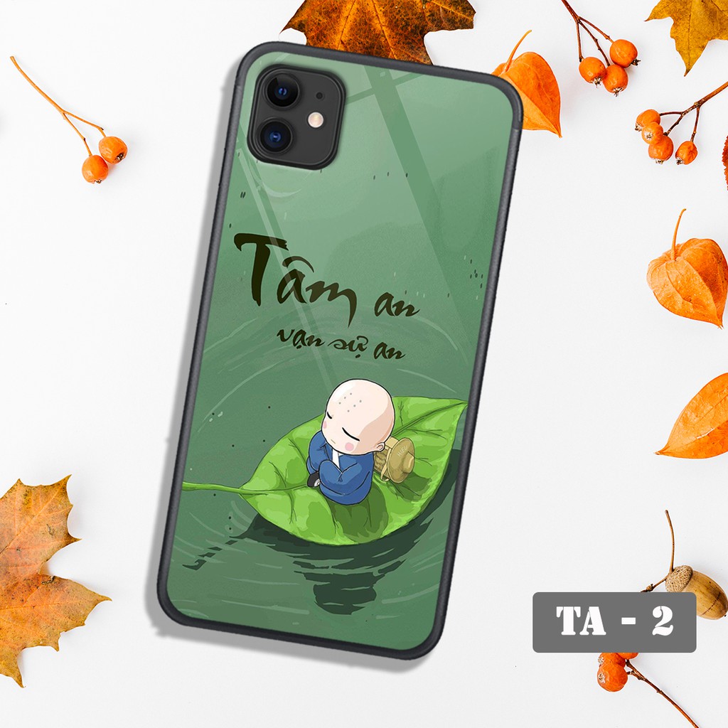 Ốp in iPhone 11 - iPhone 11 Pro - iPhone 11 Pro Max - iPhone 12 - iPhone 12 Pro - iPhone 12 Pro Max in hình Sen Vàng.