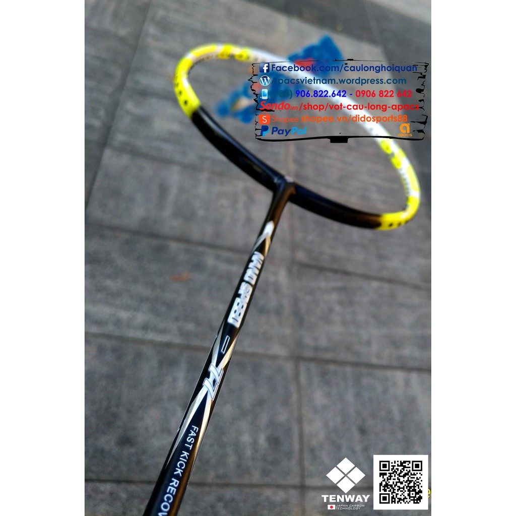 Vợt cầu lông Tenway NanoSpeed 77 (4U) - vợt đánh phong trào