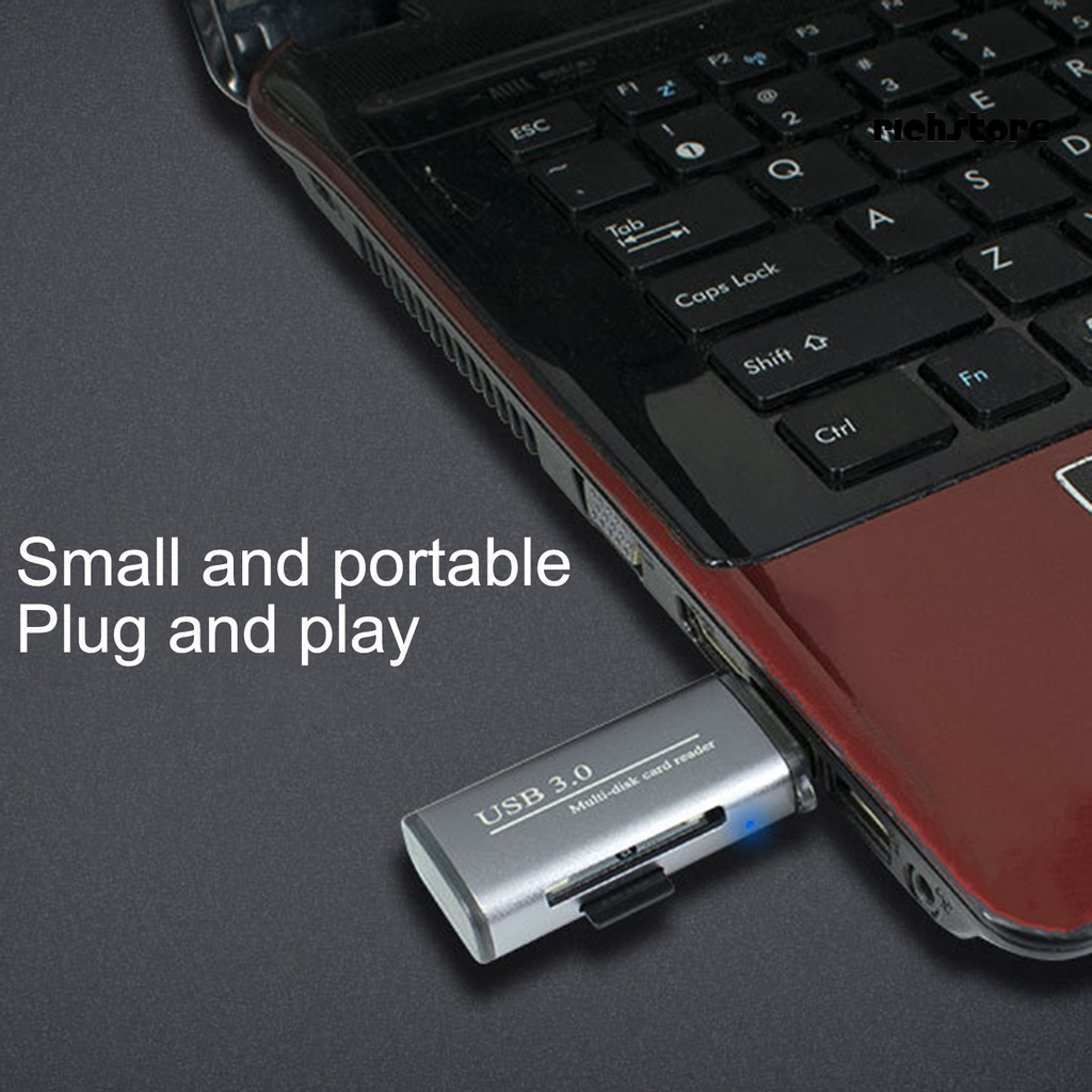 Đầu Đọc Thẻ Nhớ Usb 3.0 Cỡ Lớn Tiện Dụng Cho Laptop / Máy Tính | BigBuy360 - bigbuy360.vn
