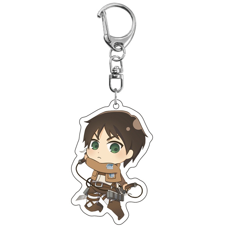 Móc Chìa Khóa Hình Anime Attack On Titan 5cm