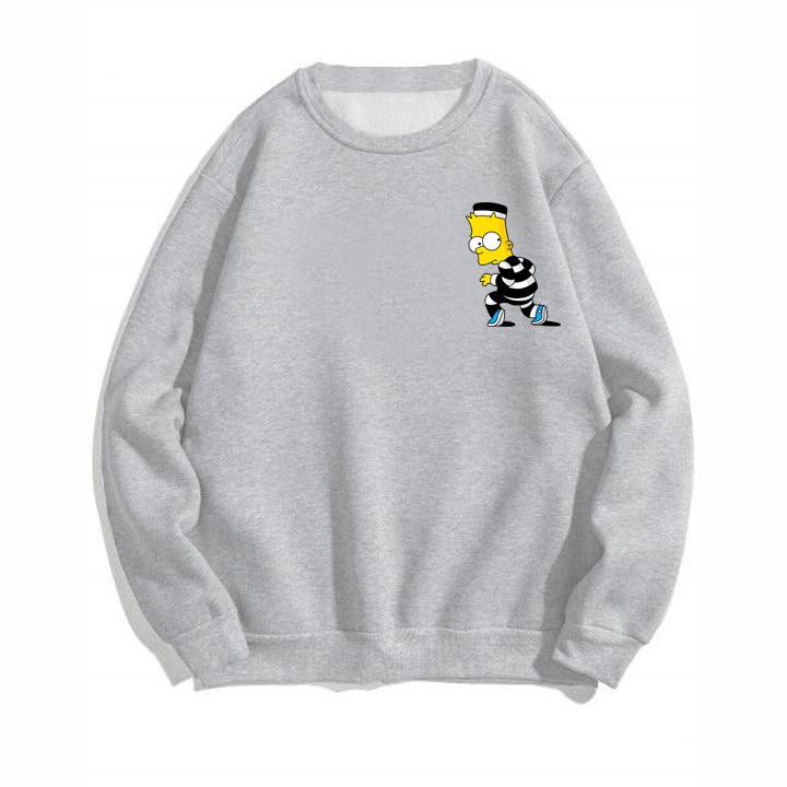 ÁO SWEATER UNISEX IN  CHẤT LIỆU NỈ BÔNG SIZE TỪ 35-70kg