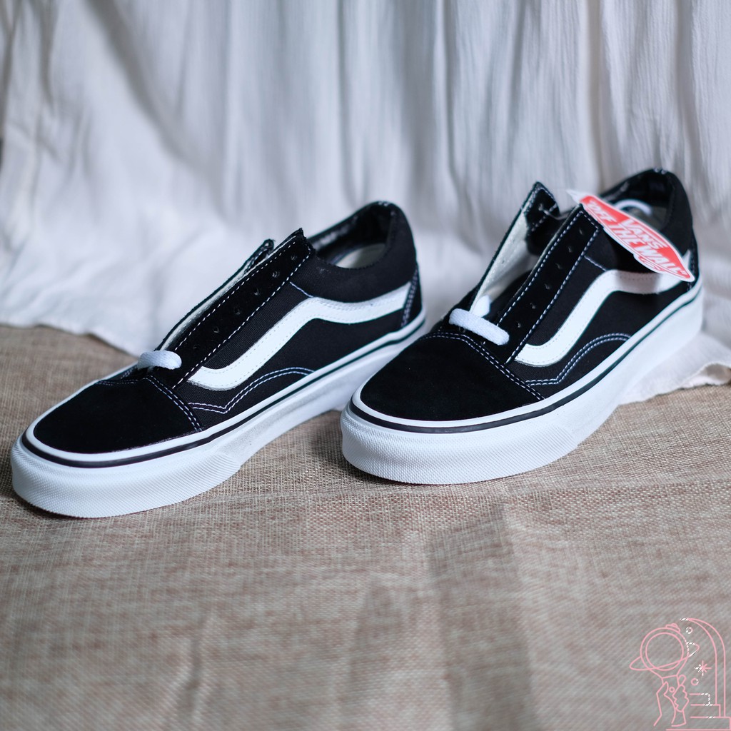 [CÓ SẴN]  - VANS OLD SKOOL BLACK SNEAKERS CHEAP MOMENT WITH YOONGI OFFICIAL