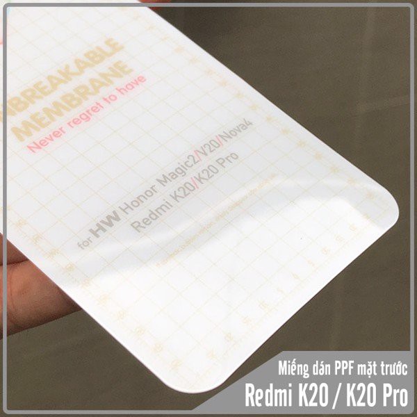 Miếng Dán PPF Mặt Trước Chống Vân Tay Cho Honor Magic 2, Dán Màn Hình Honor