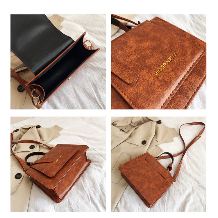 Túi Xách Nữ Đeo Chéo,Giỏ Xách Nữ Cao Cấp Phong Cách Vintage