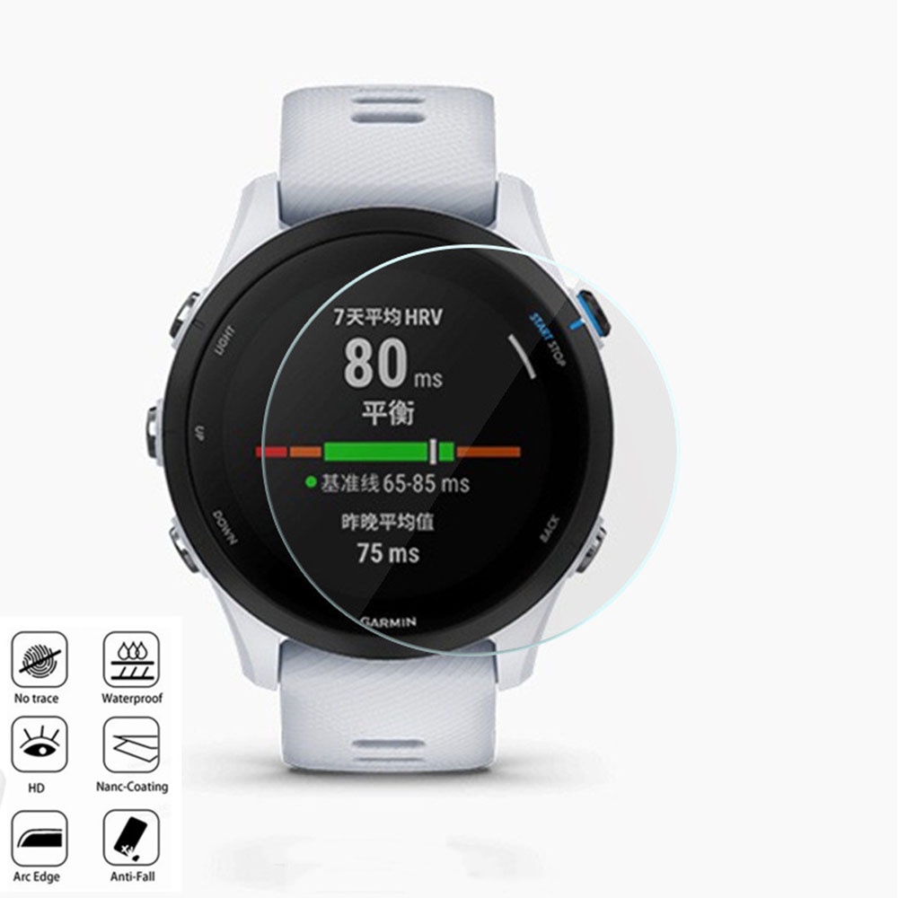 Set 2 Kính Cường Lực Bảo Vệ Màn Hình Cho Garmin Forerunner 955 255S Forerunner255
