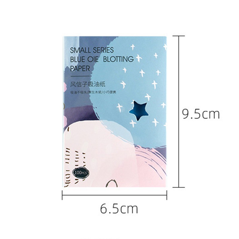 Set 100 giấy thấm dầu chiết xuất trà xanh cho da mặt | BigBuy360 - bigbuy360.vn