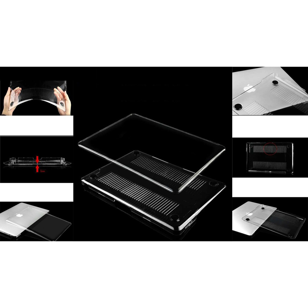 Case macbook - Ốp lưng macbook trong suốt 11-15 inch | BigBuy360 - bigbuy360.vn
