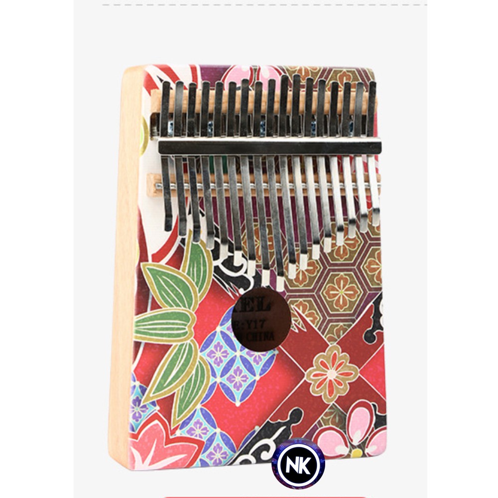 Đàn Kalimba Yael cao cấp 17 phím, Thumb Piano 17 keys - Vintage Decor (Hàng có sẵn)