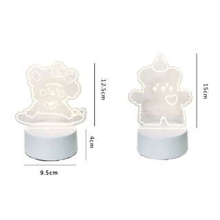 (Có sẵn) Đèn Ngủ 3D Để Bàn Cute