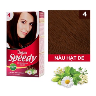 Nhuộm bigen số 4 nâu hạt dẻ