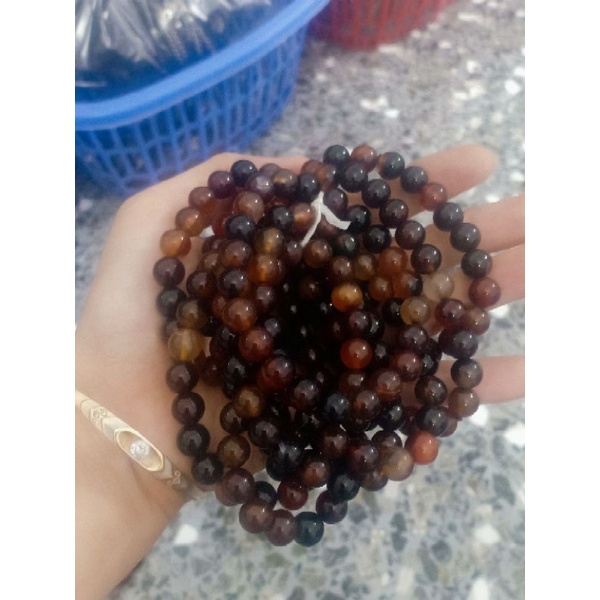 Vòng Đá Não  chống xước kỵ gió, vừa năng động vừa sang trọng, có đủ size từ 8li đến 18li cho mọi độ tuổi