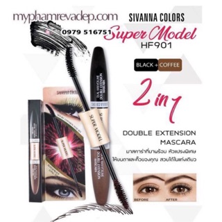 Mascara Sivan 2 đầu HF901 Double Extension