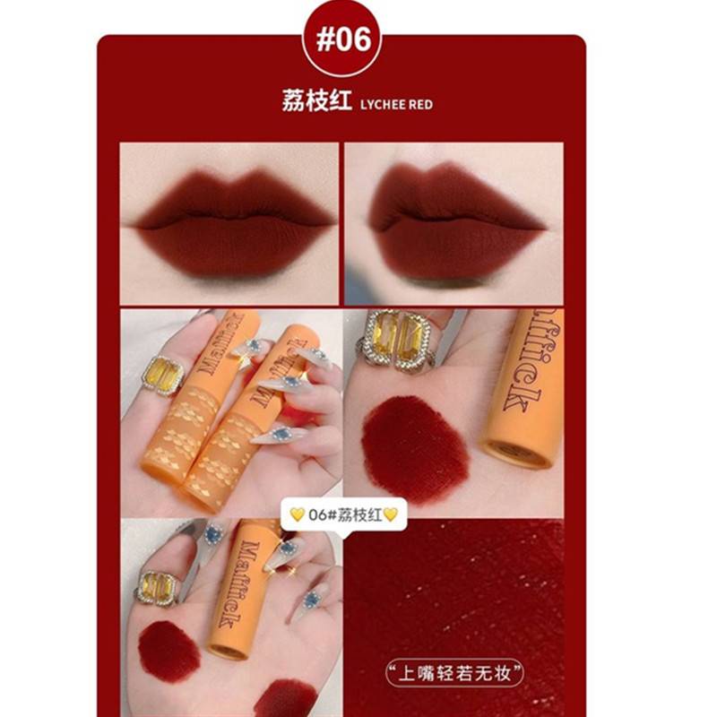 [Hàng mới về] Son môi Maffick chống thấm nước lâu trôi trang điểm thời thượng | BigBuy360 - bigbuy360.vn