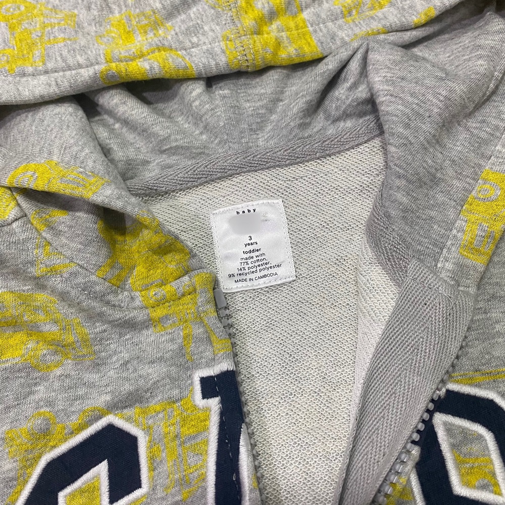 Jacket/ Áo khoác chữ G4P cho bé trai