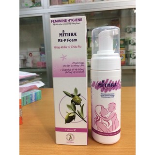 Vệ sinh phụ nữ cao cấp mithra rs-p foam 150ml