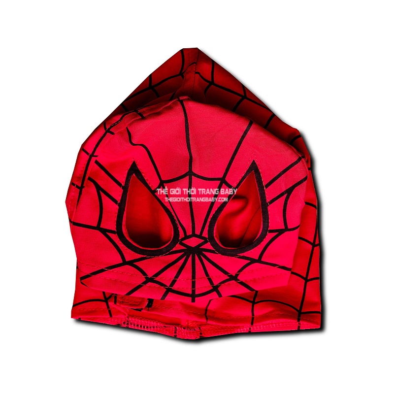 Bộ đồ hóa trang spiderman bé trai từ 2 đến 5 tuổi  samkids tay dài chất vải thun mềm co giản tốt B172