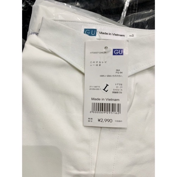 SƠ MI G.U CỘC TAY TÚI NGỰC