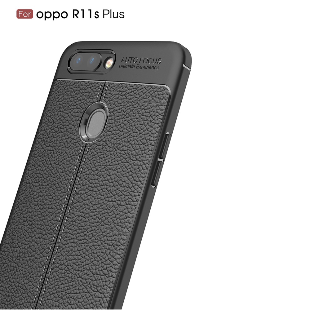 Ốp điện thoại silicon tpu bề mặt nhám chống sốc dành cho OPPO R11 Plus Oppo R11