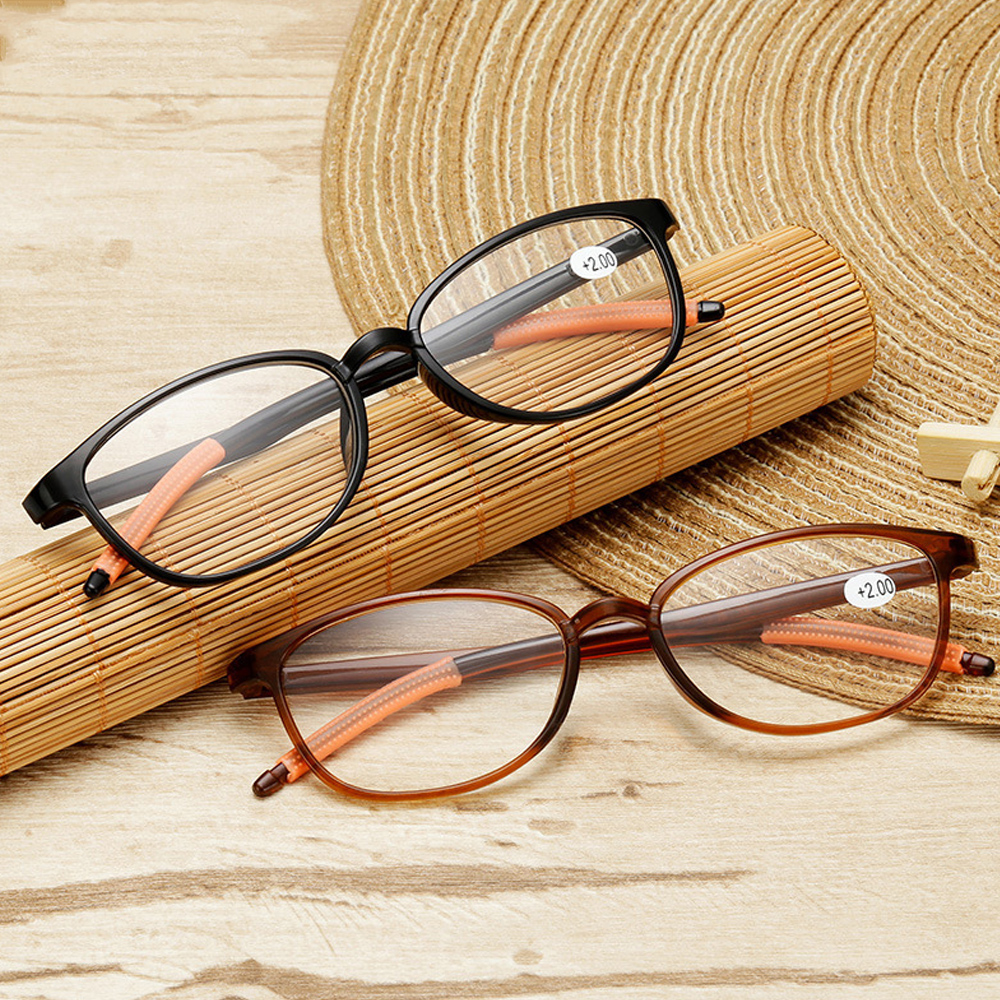 (Hàng Mới Về) Mắt Kính Gọng Tròn Nhỏ Gọn Dành Cho Nam Và Nữ